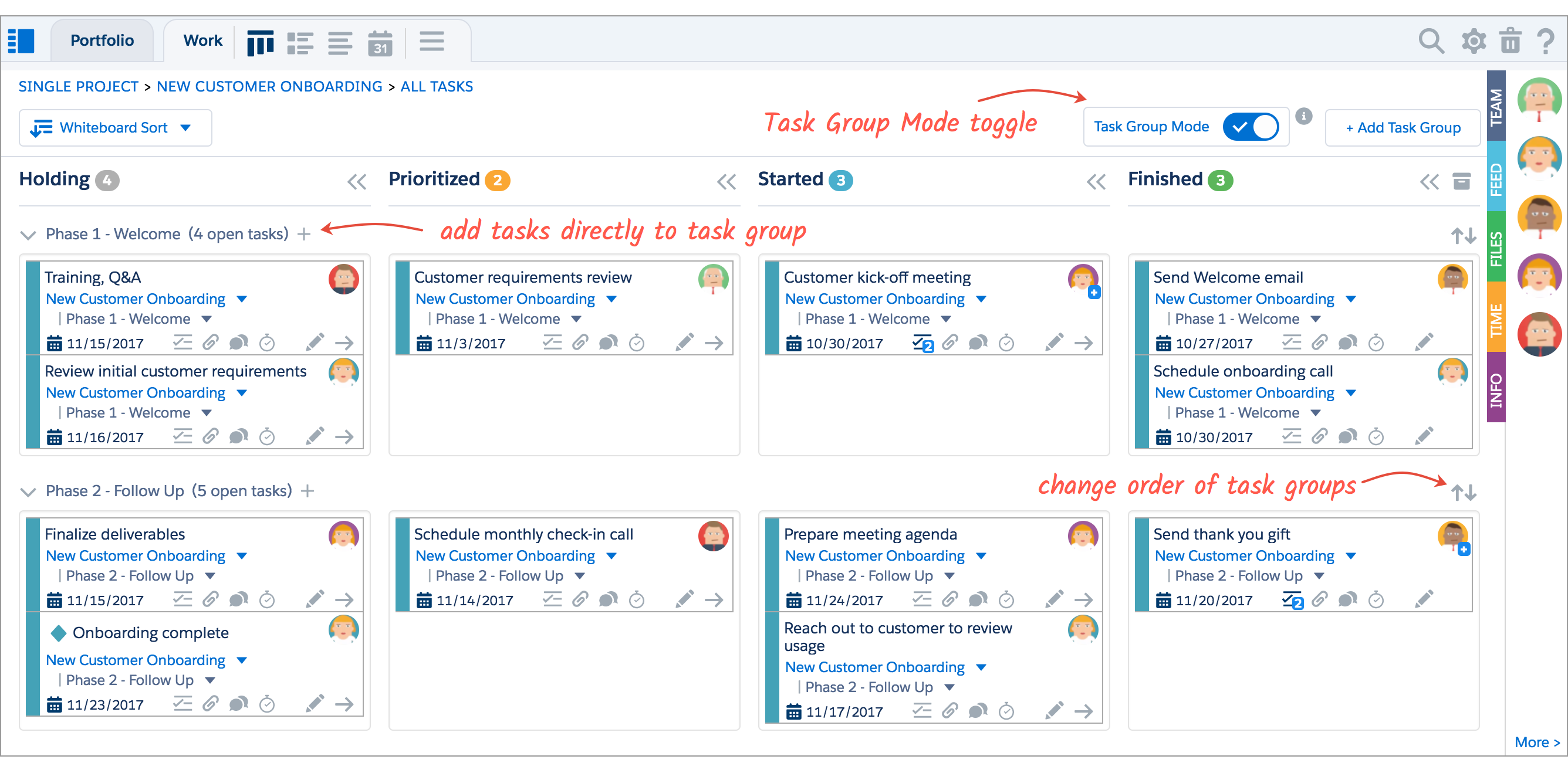 evernote kanban view